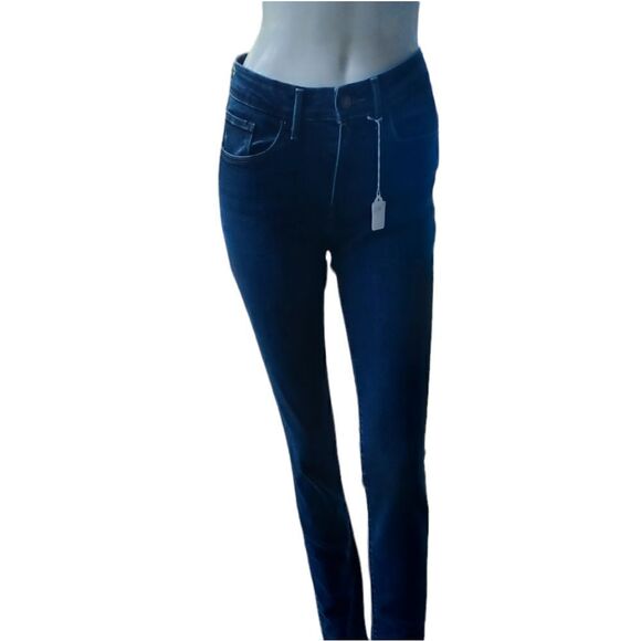 Levi's Women's Skinny Jeans - Midnight Blue - Picture 1 of 5